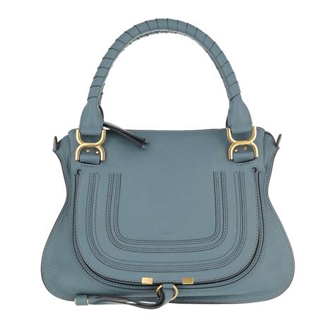 chloe marcie medium blau|chloe marcie medium shoulder bag.